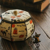 ハロウィンに♪カルトナージュのかぼちゃ型ボックスが豊作です！